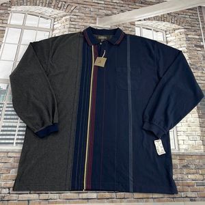 NWT Men’s Knights Sportswear Poly Cotton Pocket Long Sleeve Shirt (XXL) GR09